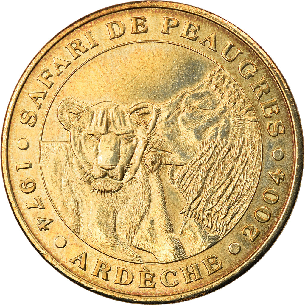 Frankrijk, Token, Toeristisch fiche, Peaugres - Safari n°2 - Lions, Arts &