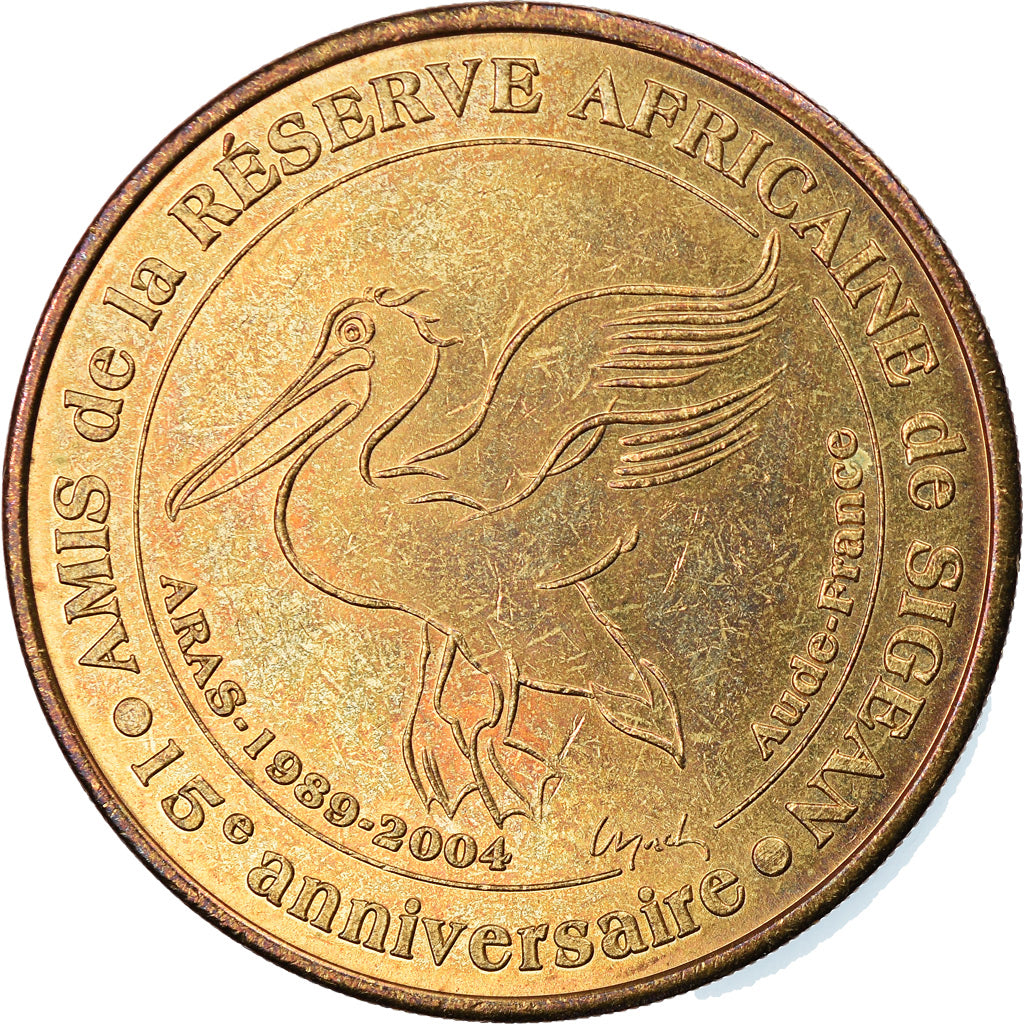 Francia, Token, Touristic token, Sigean - Réserve n°3, Arts & Culture, 2004