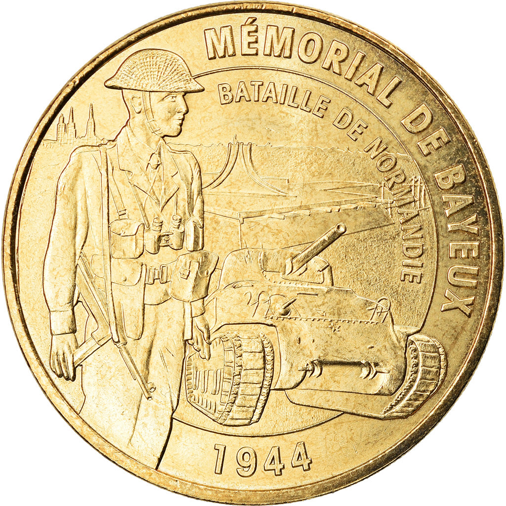 França, Token, Token turístico, Bayeux - Mémorial n°2, Artes e Cultura