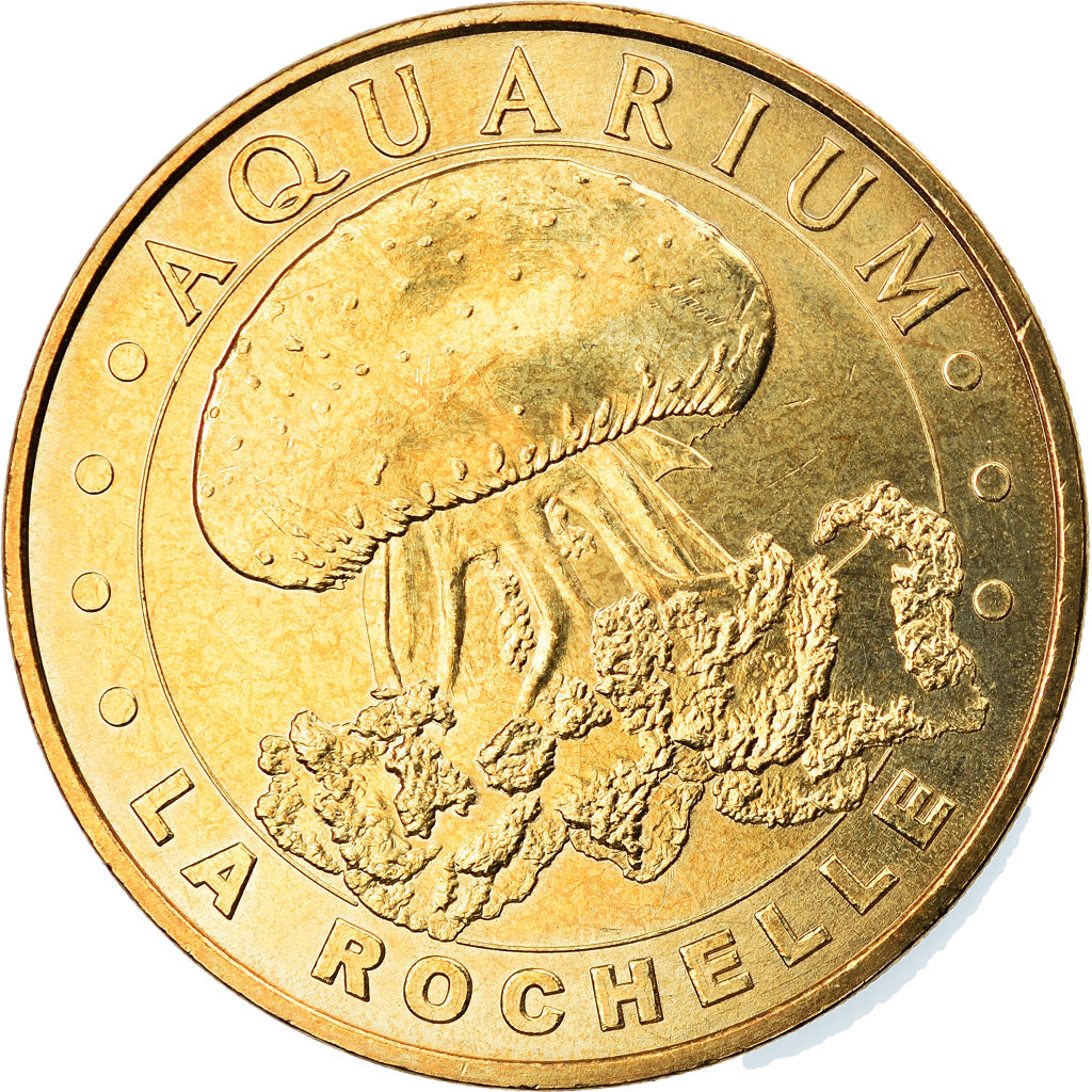 Frankreich, Token, Touristic token, 17/ Aquarium La Rochelle - Méduse, Arts &