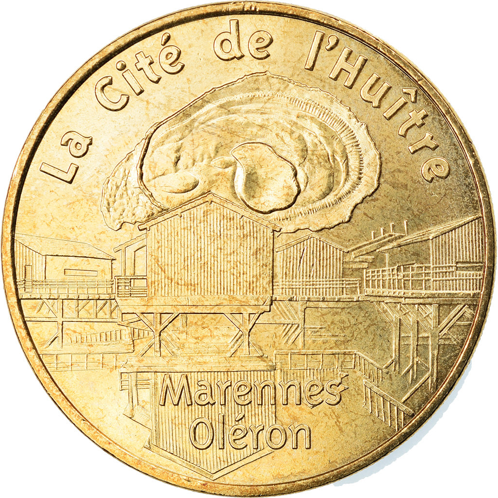 France, Jeton, Jeton Touristique, Marennes - Cité de l'huitre, Arts & Culture