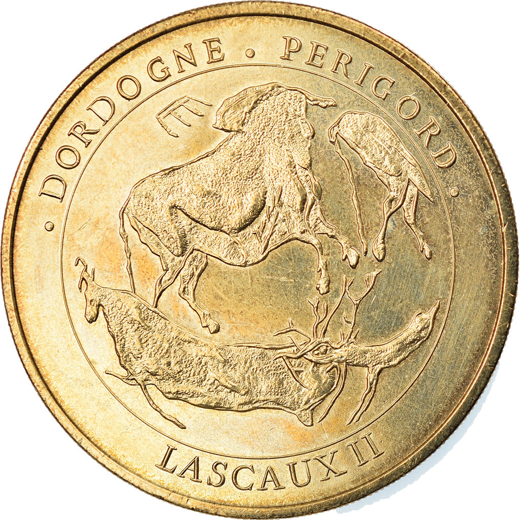 Francia, Token, Jetón turístico, MONTIGNAC - Lascaux II - n°1, Arts &