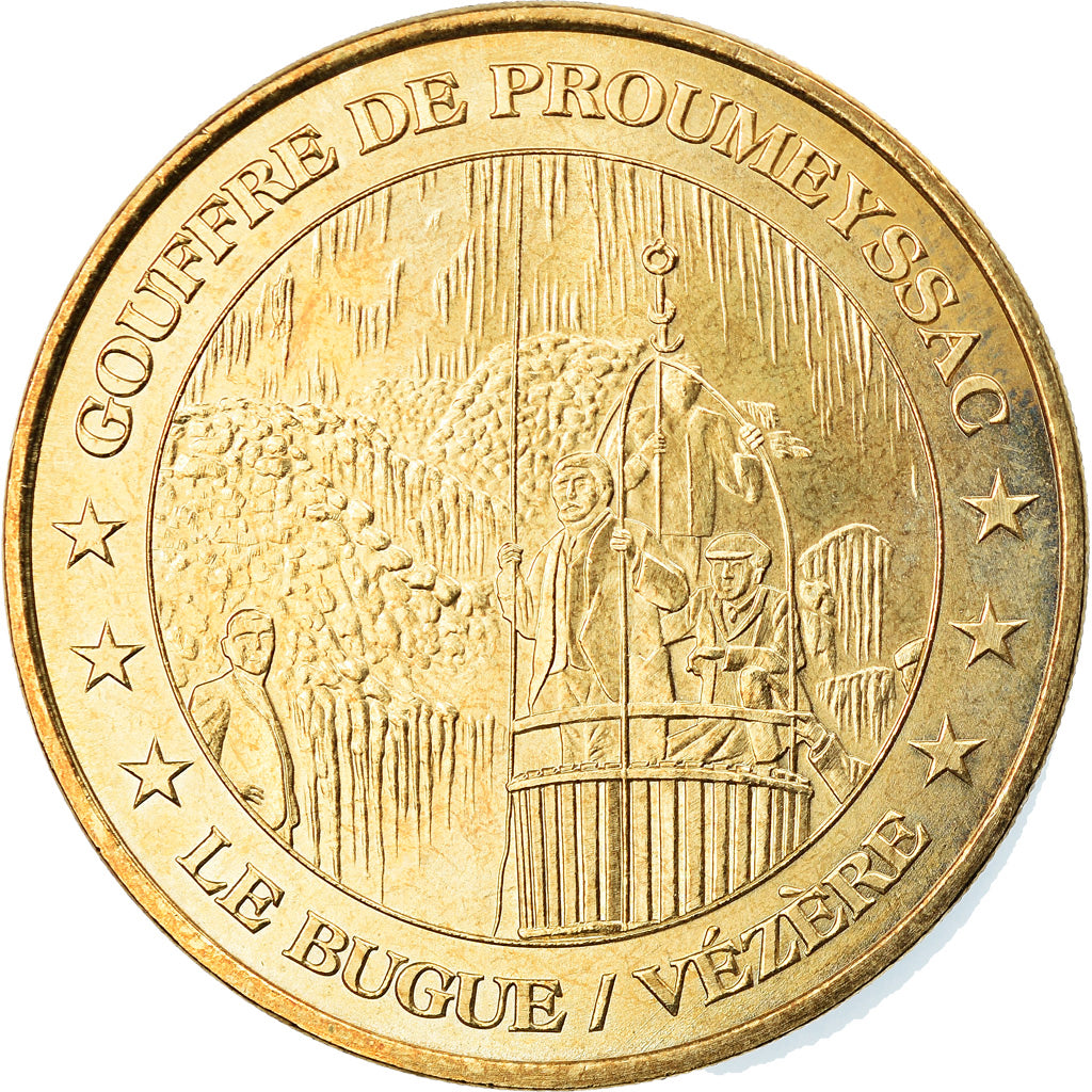 France, Token, Touristic token, Audrix - Gouffre de Proumeyssac n° 3, Arts &