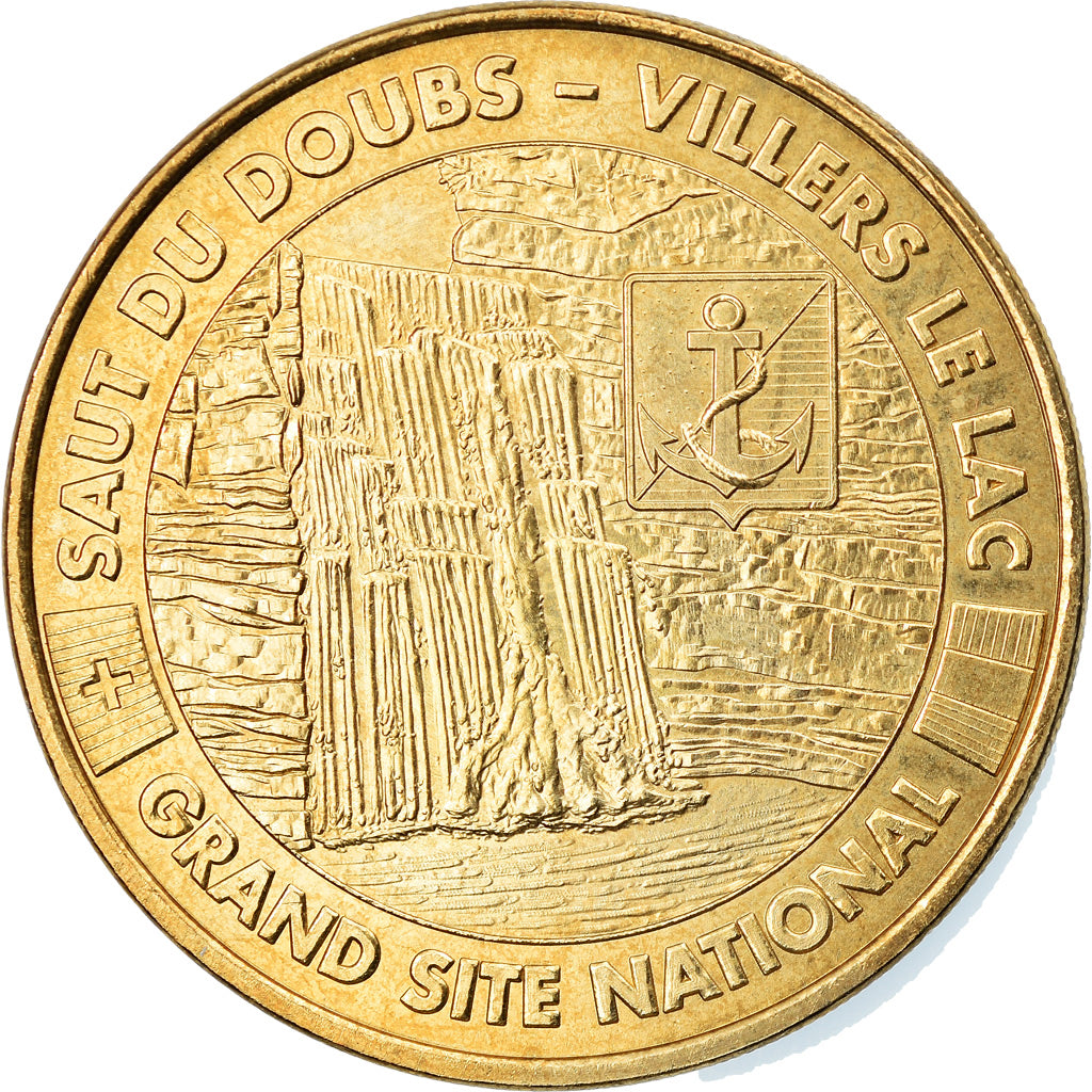 France, Token, Touristic token, Villers-le-Lac - Le saut du Doubs n°5, Arts &