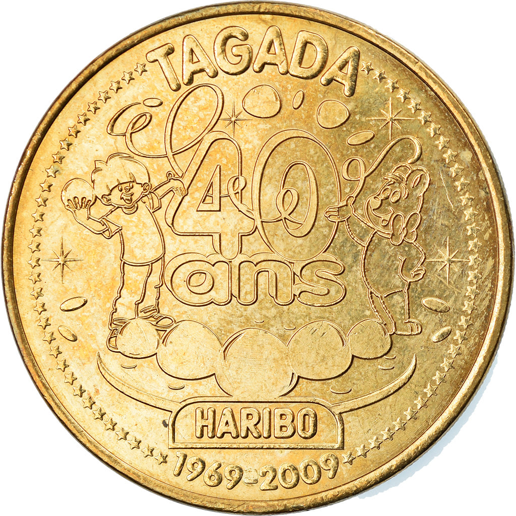 France, Token, Touristic token, Uzès -  Haribo n°5, Arts & Culture, 2009, MDP