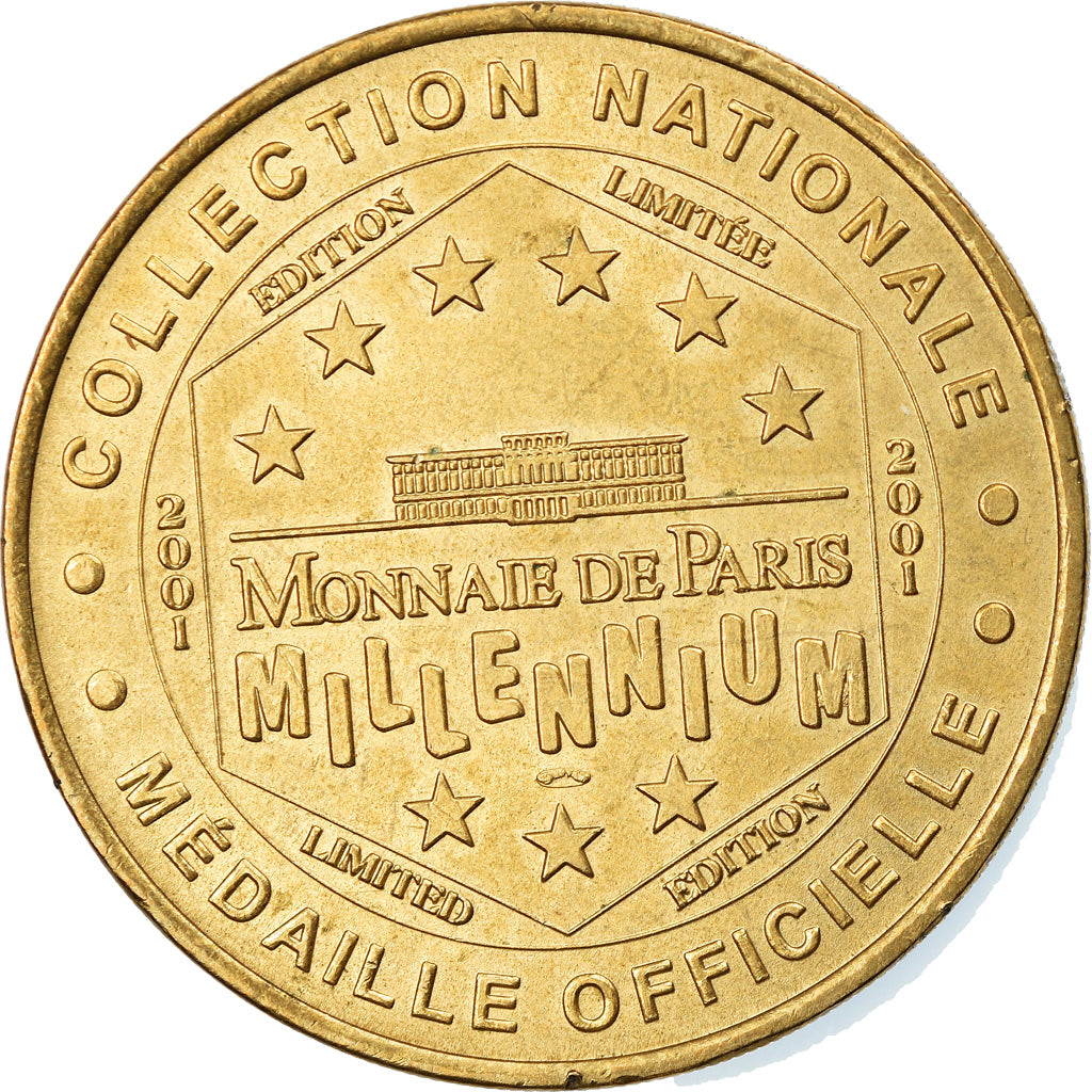 Francia, Token, Jetón turístico, le Mont-Saint-Michel - Vue générale n°1