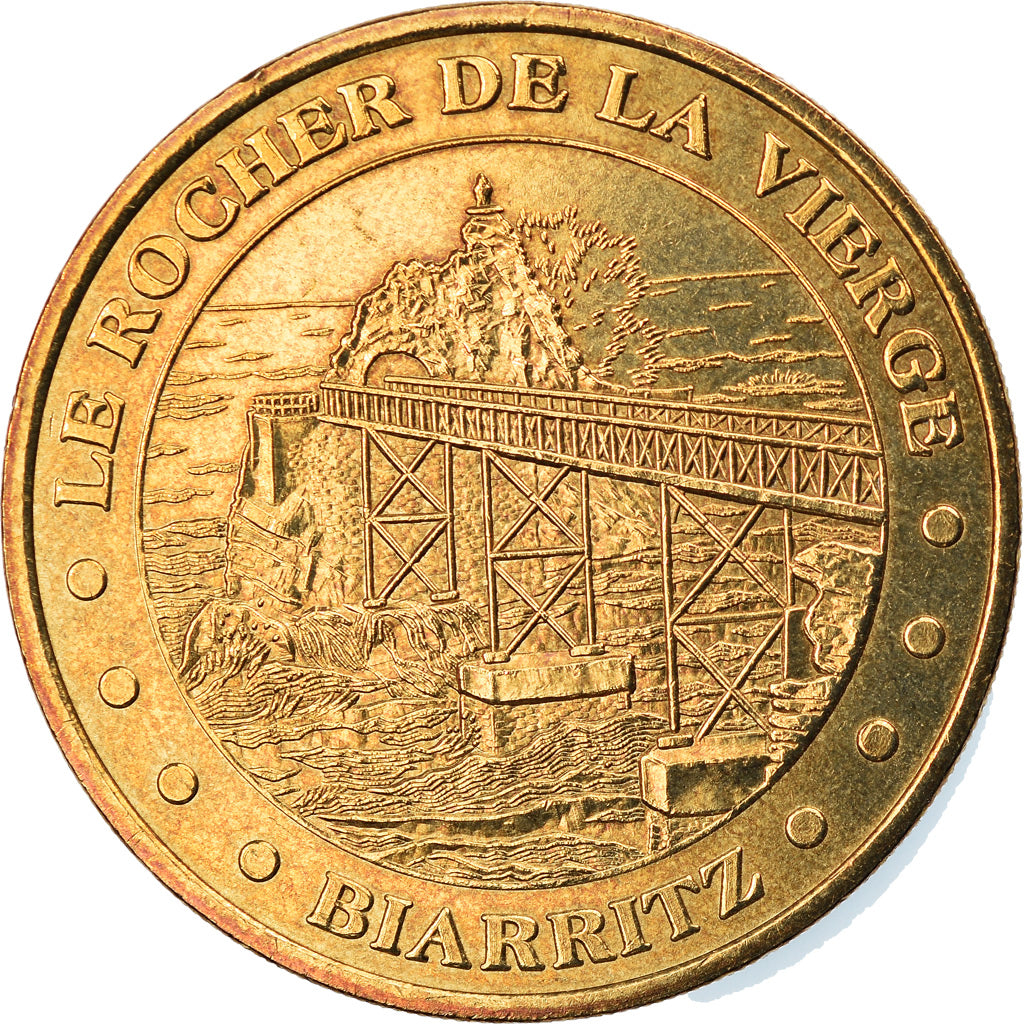 France, Token, Touristic token, Biarritz - le Rocher de la Vierge, Arts &