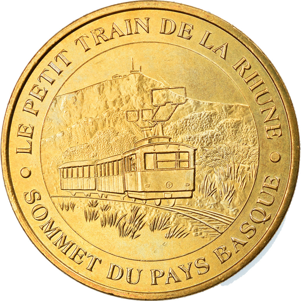 Francia, Token, Jetón turístico, Sare - Petit train de la Rhune n°1, Arts &