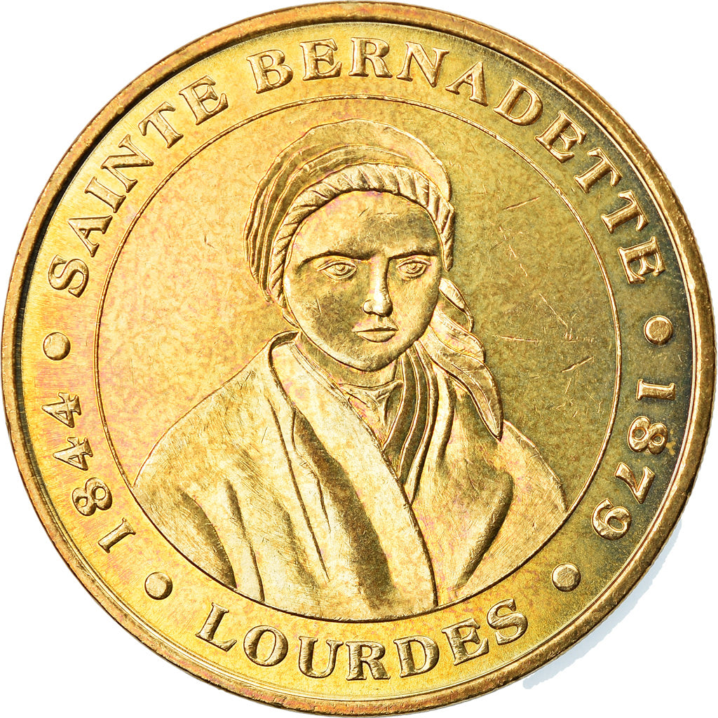 Francja, Token, Żeton turystyczny, Lourdes - Sainte Bernadette, Sztuka i