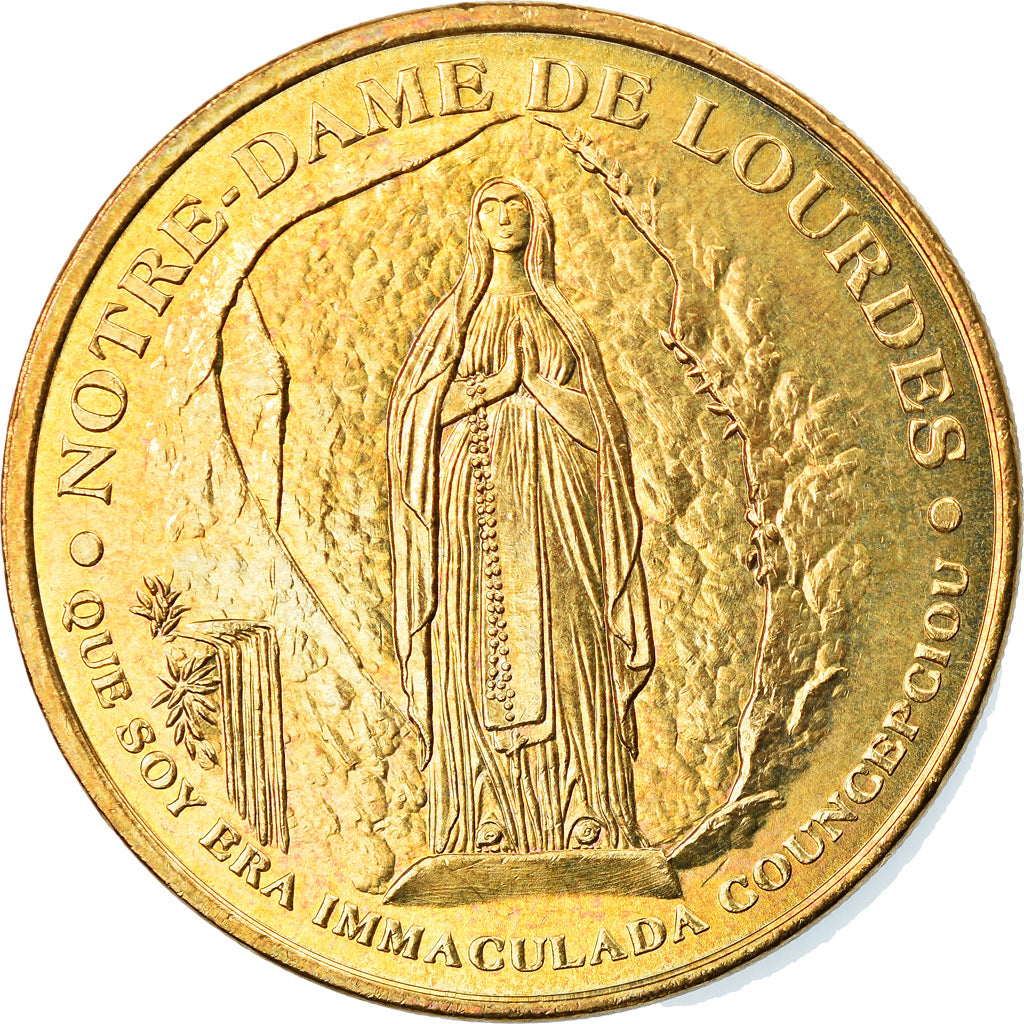 Francja, Token, Żeton turystyczny, Lourdes - Sainte Bernadette, Sztuka i