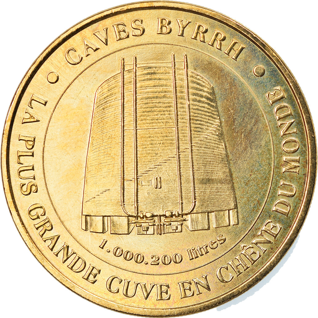 Francia, Token, Jetón turístico, Thuir - Caves Byrrh, Arts & Culture, 2008
