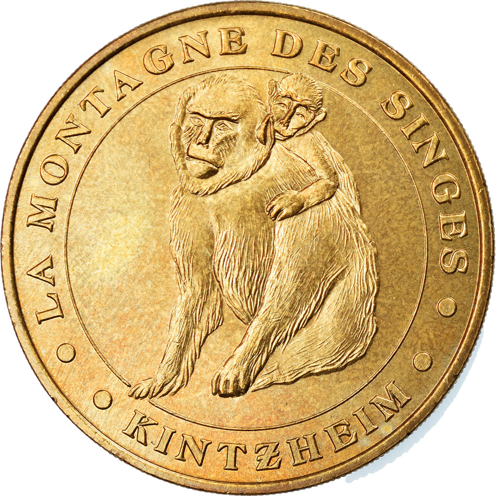 Frankreich, Token, Touristic token, Kintzheim -  Montagne des Singes n°3, Arts