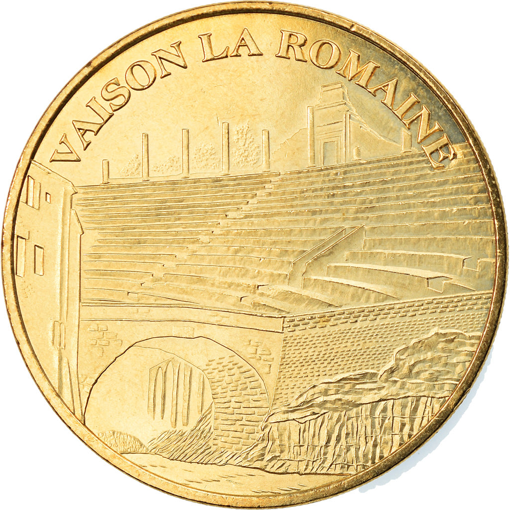 Francia, Token, Touristic token, Vaison-la-Romaine -  Le pont et le théâtre