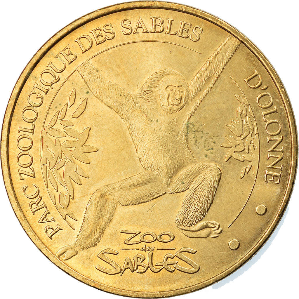 Francia, Token, Jetón turístico, Les Sables d'Olonne - Zoo - Suricates, Arts &