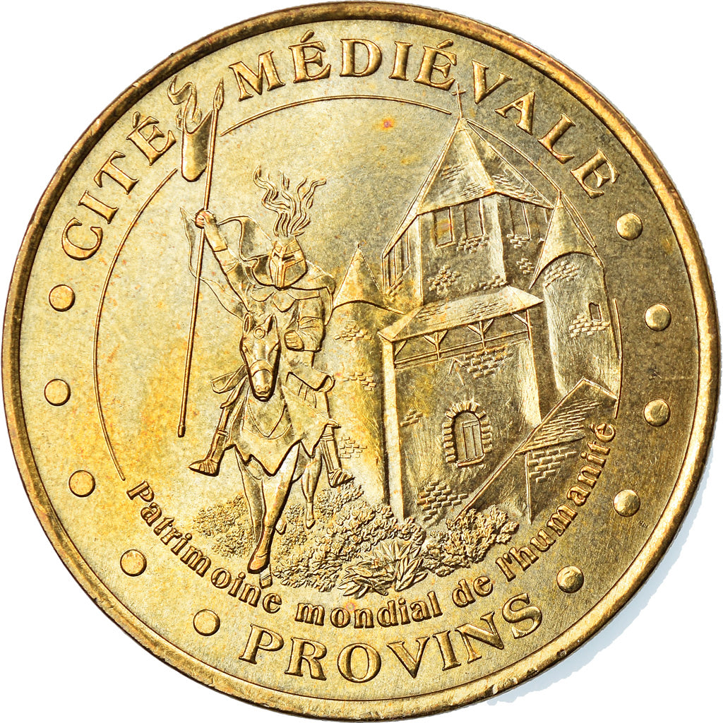 Francja, Token, Żeton turystyczny, Provins - Cité médiévale, Sztuka i
