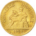 Moneda, Francia, Chambre de commerce, 50 Centimes, 1922, SC+, Aluminio - bronce