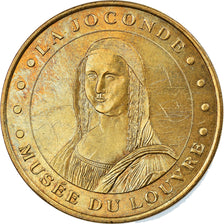France, Token, Touristic token, Paris - Musée du Louvre n°2 - La Joconde, Arts