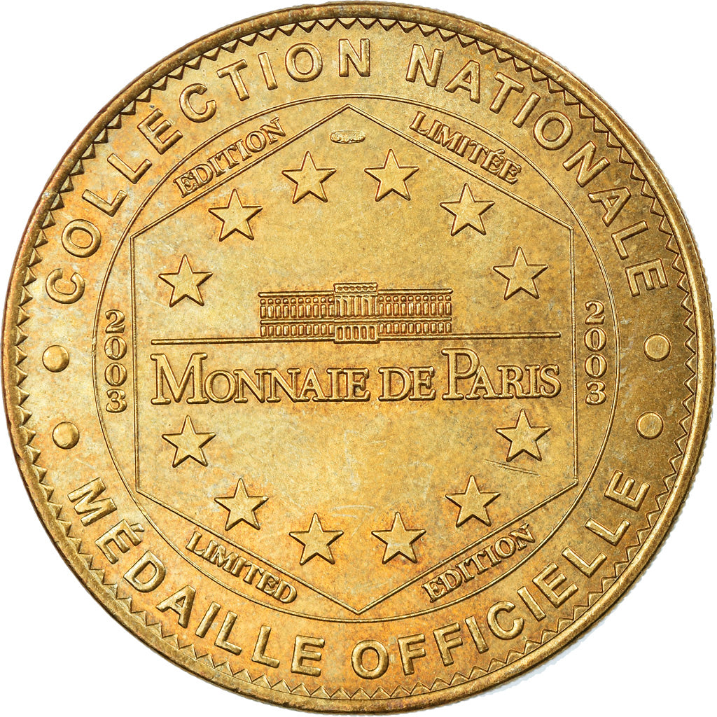 France, Token, Touristic token, Paris - Musée du Louvre n°2 - La Joconde, Arts