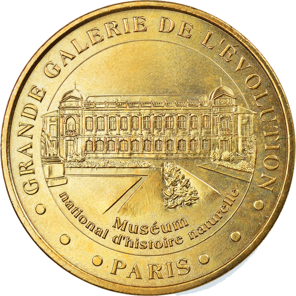 France, Token, Touristic token, Paris - Grande Galerie de l'évolution n°1