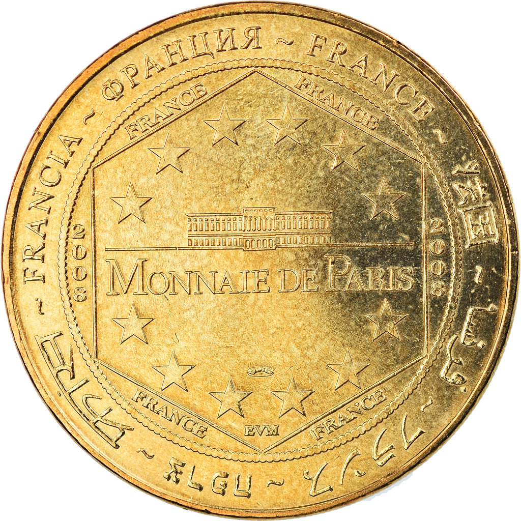 Francia, Token, Touristic token, Paris - Tour Eiffel n°4, Arts & Culture, 2008