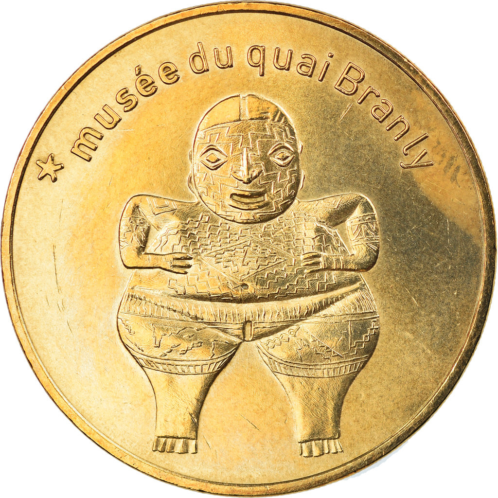 Frankreich, Token, Touristic token, 75/ Paris - Musée du Quai Branly - Chupi