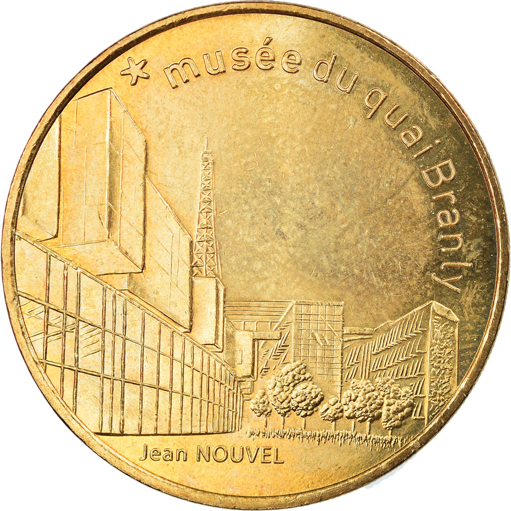 Francia, Token, Touristic token, Paris - Musée du quai de Branly n°3 - Jean