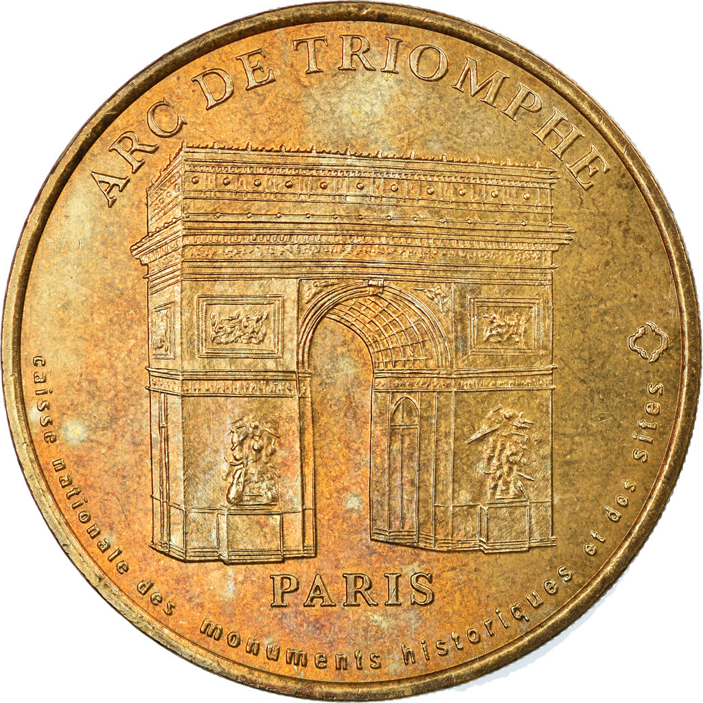 Francia, Token, Touristic token, Paris -  Arc de Triomphe n°1, Arts & Culture