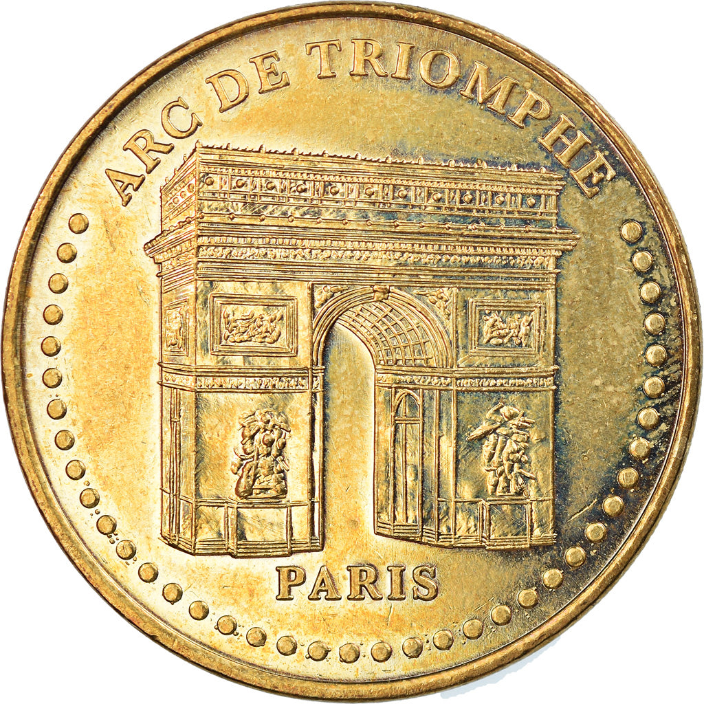 France, Token, Touristic token, Paris - Arc de Triomphe n°3 -, Arts & Culture