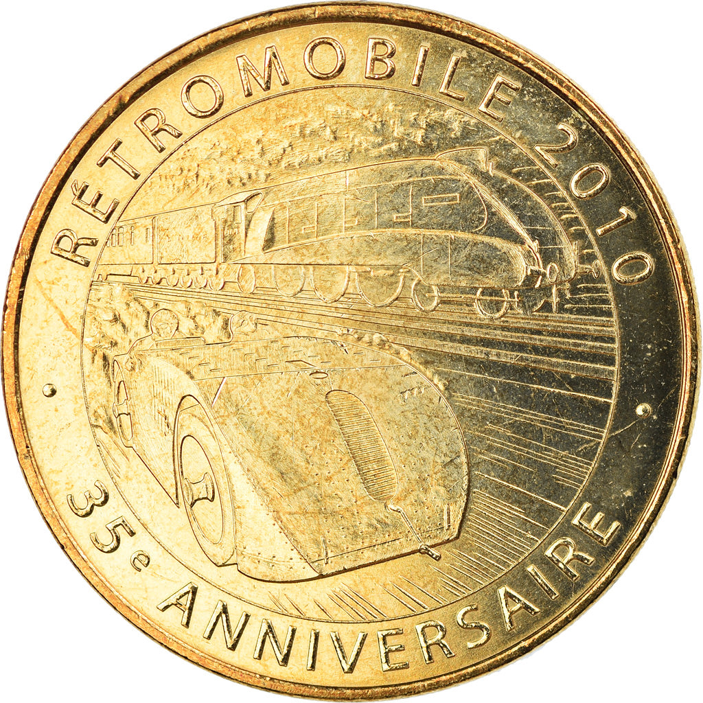 Francia, Token, Jetón turístico, Paris - Salon Retromobile, Arts & Culture