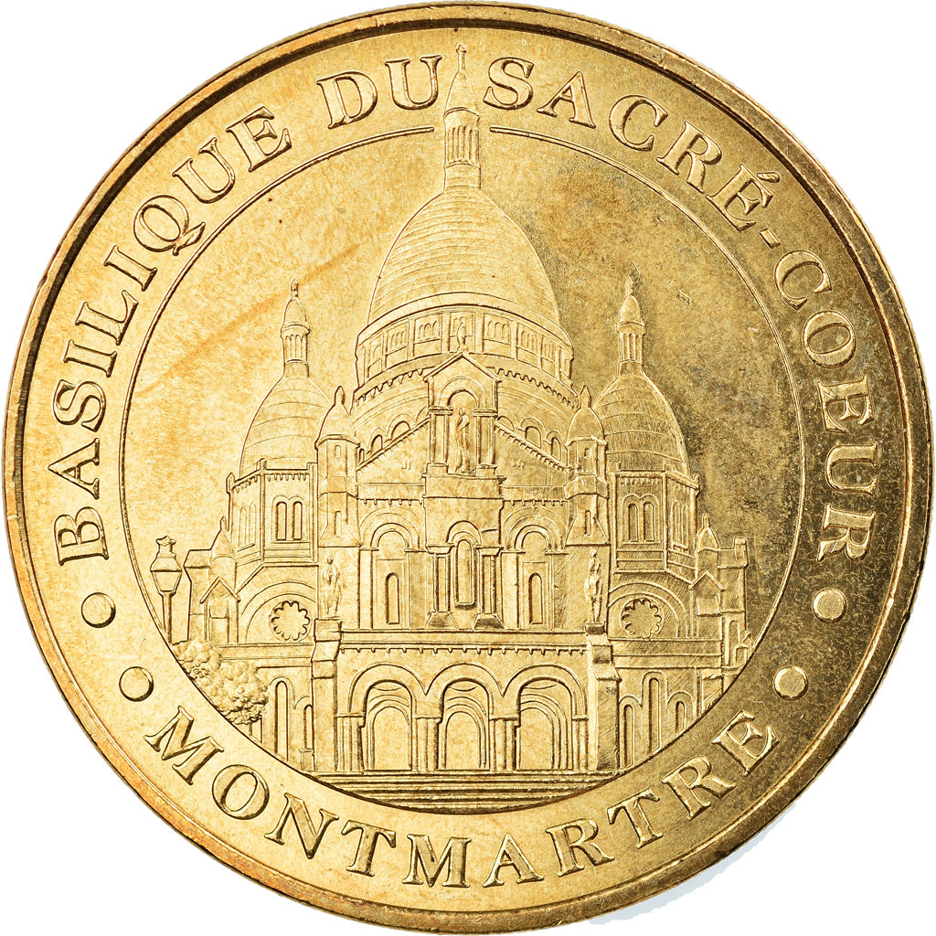Francia, Token, Jetón turístico, Paris - Basilique du Sacré Coeur n°5, Arts