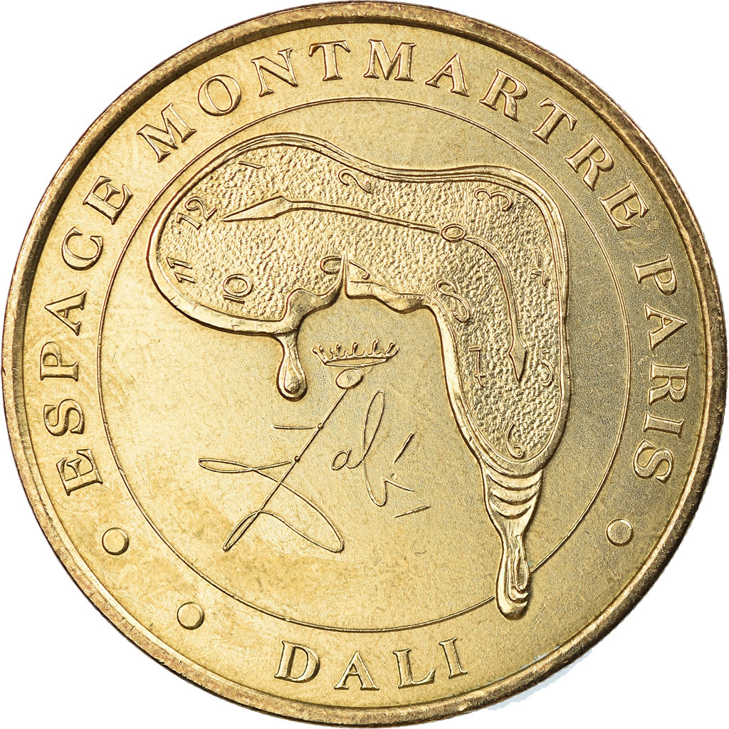 France, Token, Touristic token, Paris - Musée Dali n°1, Arts & Culture, 2005