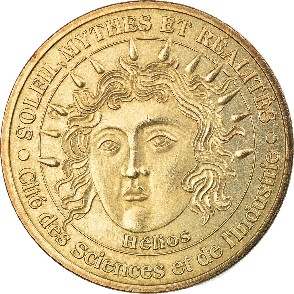 France, Token, Touristic token, Cité des Sciences n°5 - Soleil, mythes et