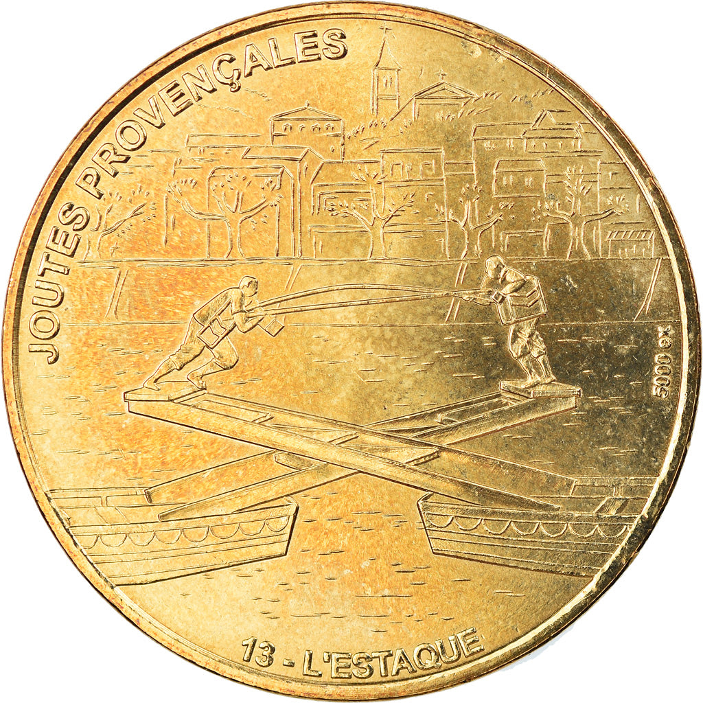 Francia, Token, Jetón turístico, Marseille - L'Estaque - Joutes Provencales