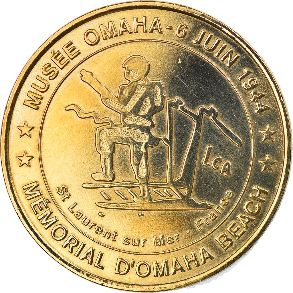 Frankrijk, Token, Toeristisch fiche, Saint-Laurent-sur-Mer Musée Omaha n°1