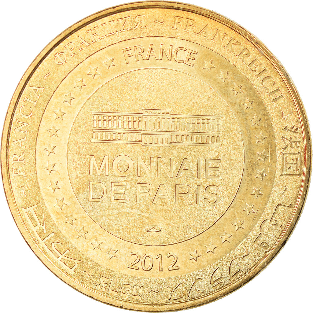 Francia, Token, Jetón turístico, 19/ Canal des Moines - Aubazine, Arts &