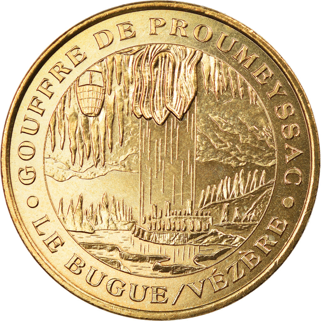 França, Token, Token turístico, Audrix - Gouffre de Proumeyssac n°1, Artes e