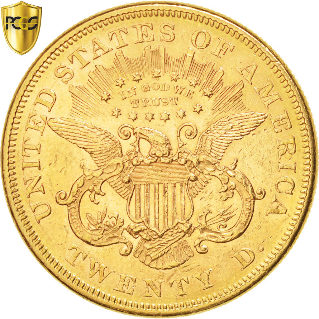 Munten, Verenigde Staten, Liberty Head, $20, Double Eagle, 1874, U.S. Mint, San