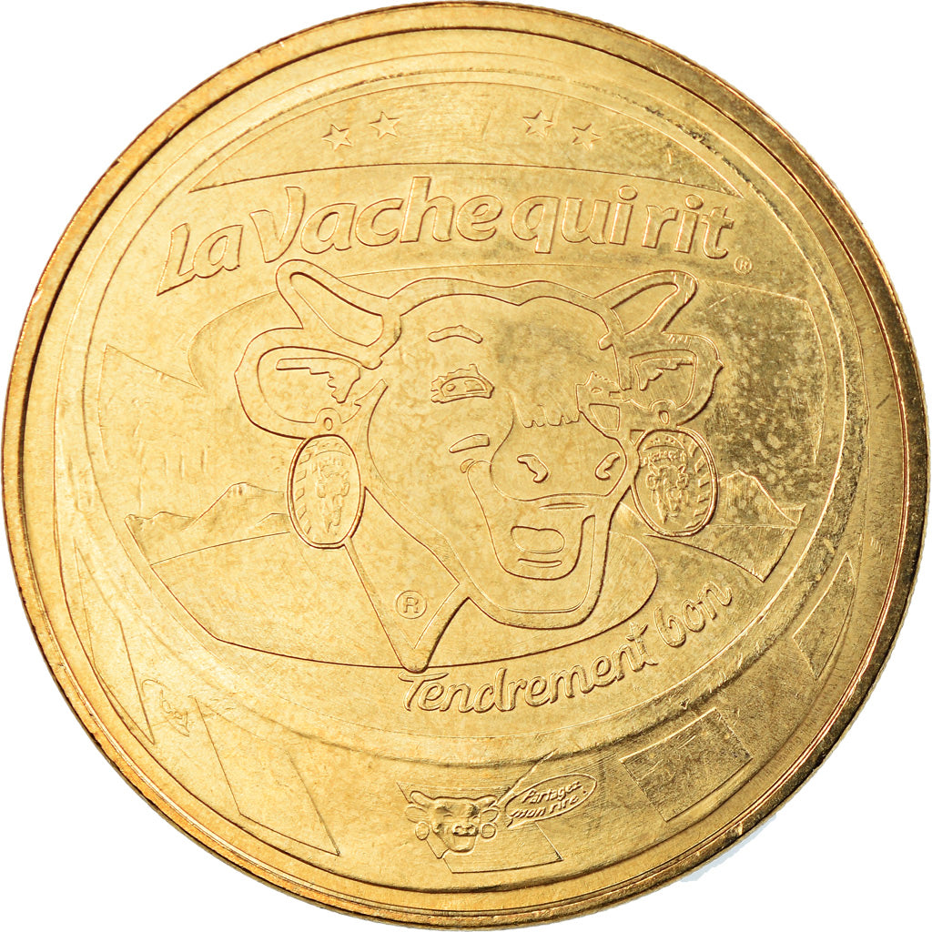 Francia, Token, Jetón turístico, Lons-le Saunier -  Vache qui rit n°2, Arts &
