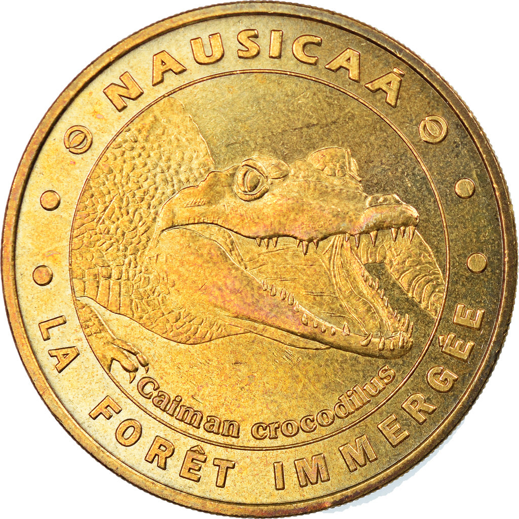 Francia, Token, Jetón turístico, Boulogne-sur Mer  - Nausicaa n° 5, Arts &