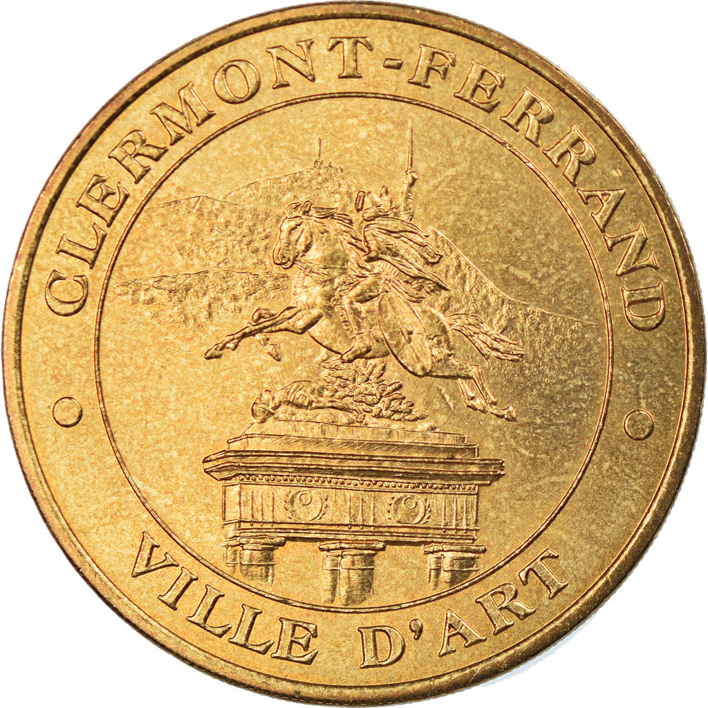 França, Token, Token turístico, 63/ Clermont-Ferrand - Ville d'Art, Artes e