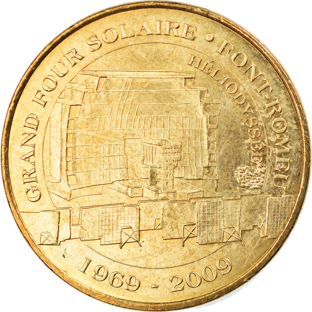 Francia, Token, Jetón turístico, Font-Romeu - Four solaire n°2, Arts &