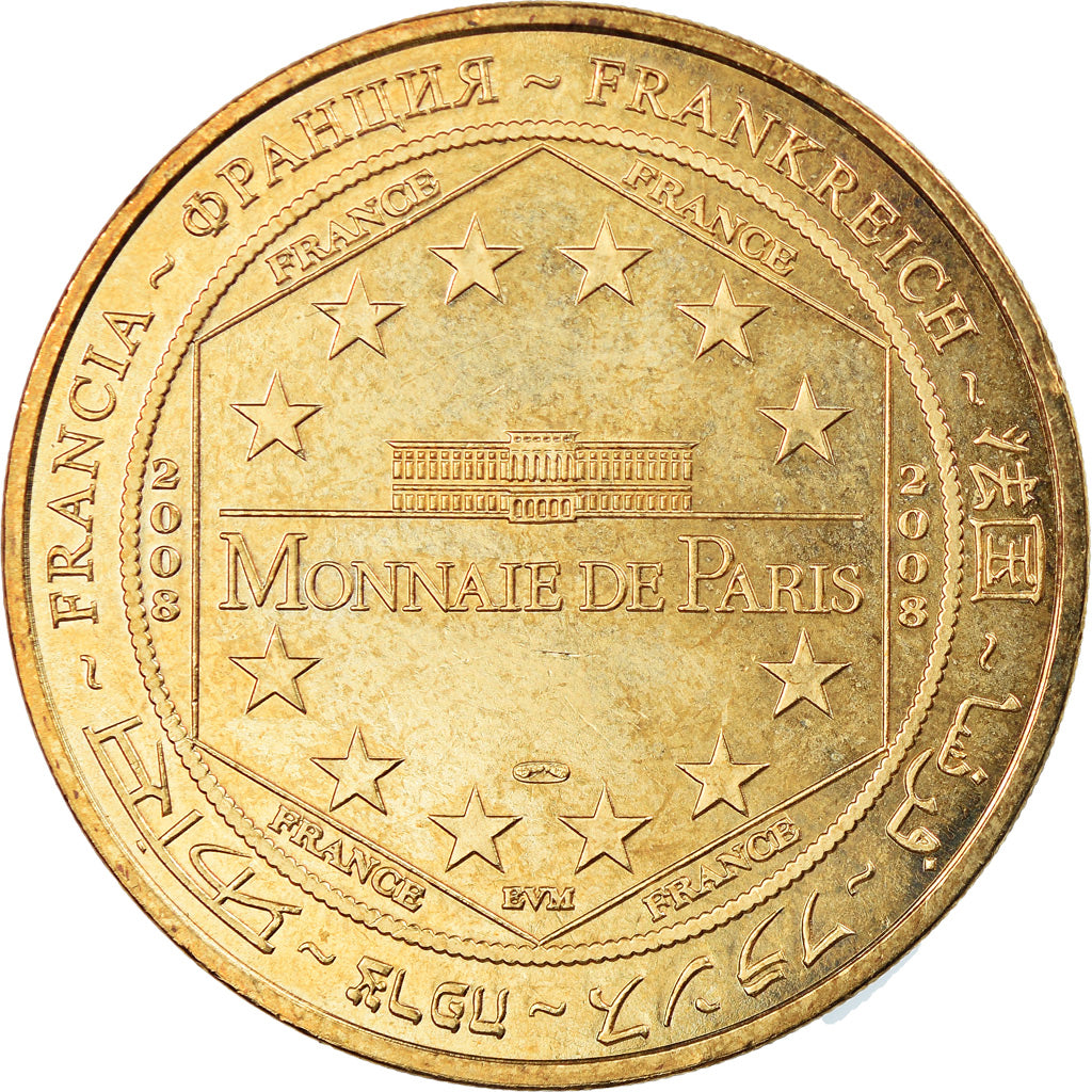 France, Token, Touristic token, Lyon - Grande Roue, Arts & Culture, 2008, MDP