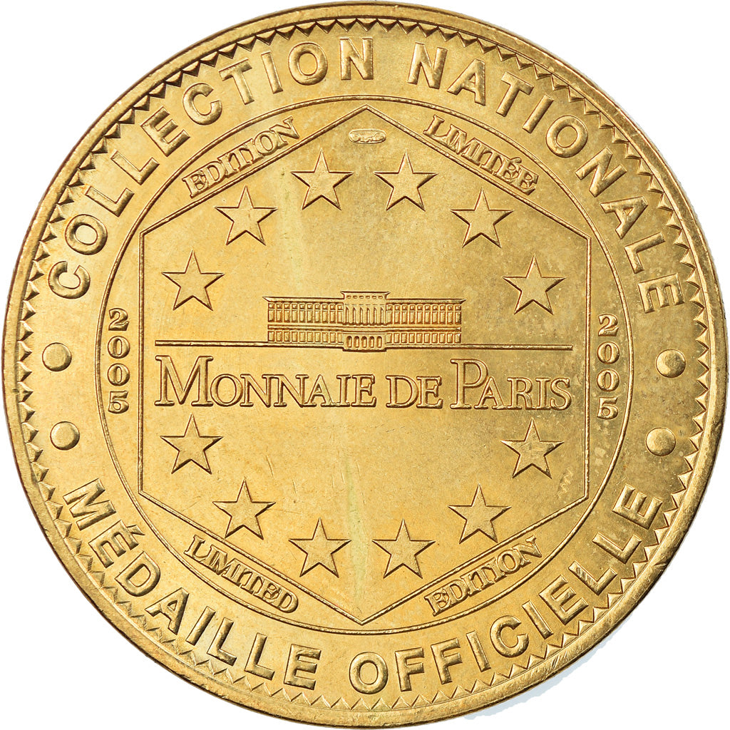 Francia, Token, Jetón turístico, Tiffauges - Château de Barbe Bleue n°1