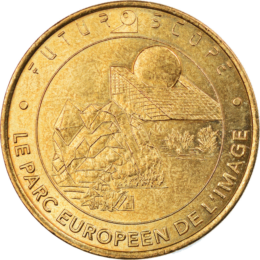 Francia, Token, Jetón turístico, Jaunay-Clan  Futuroscope n°1, Arts &