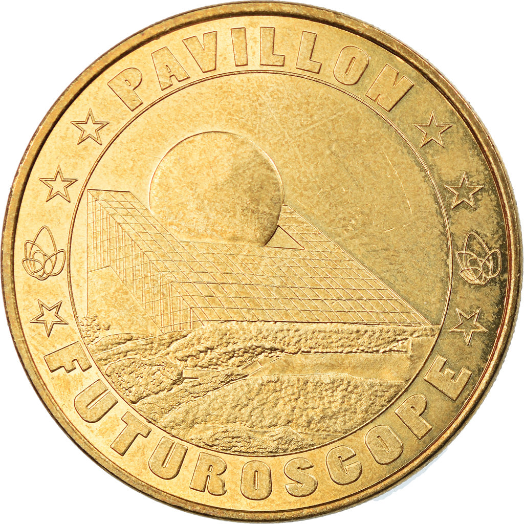 Francia, Token, Jetón turístico, Jaunay-Clan  Futuroscope n°9, Arts &