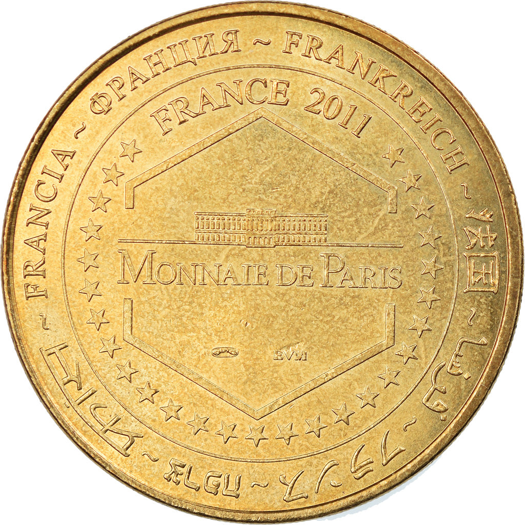 Francia, Token, Jetón turístico, Jaunay-Clan  Futuroscope n°9, Arts &