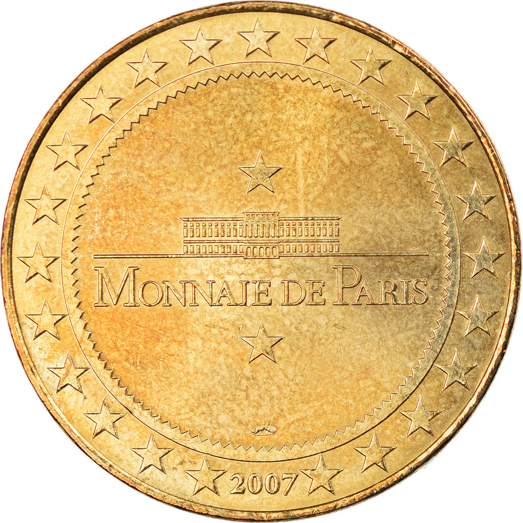 Francia, Token, Jetón turístico, Asnières-sur-Oise - Abbaye de Royaumont