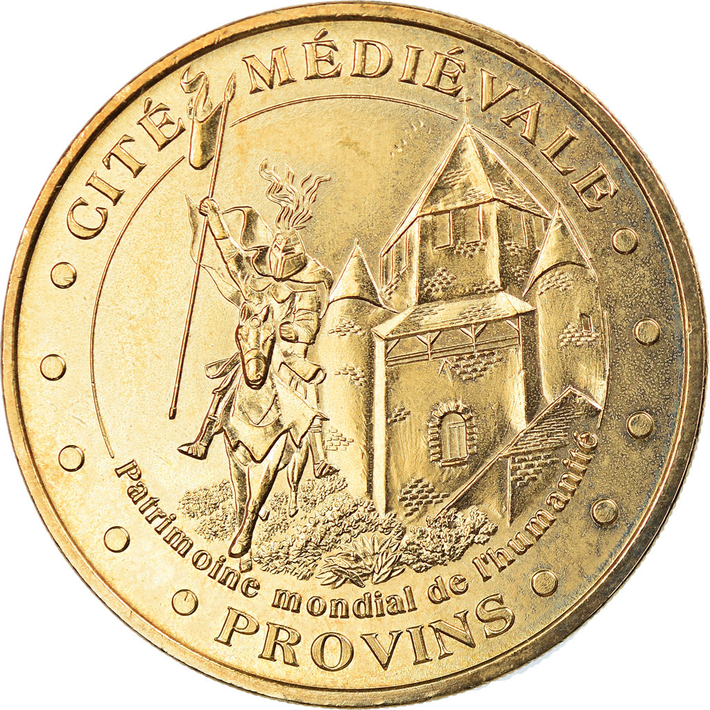Francia, Token, Jetón turístico, Provins - Cité médiévale, Arts & Culture