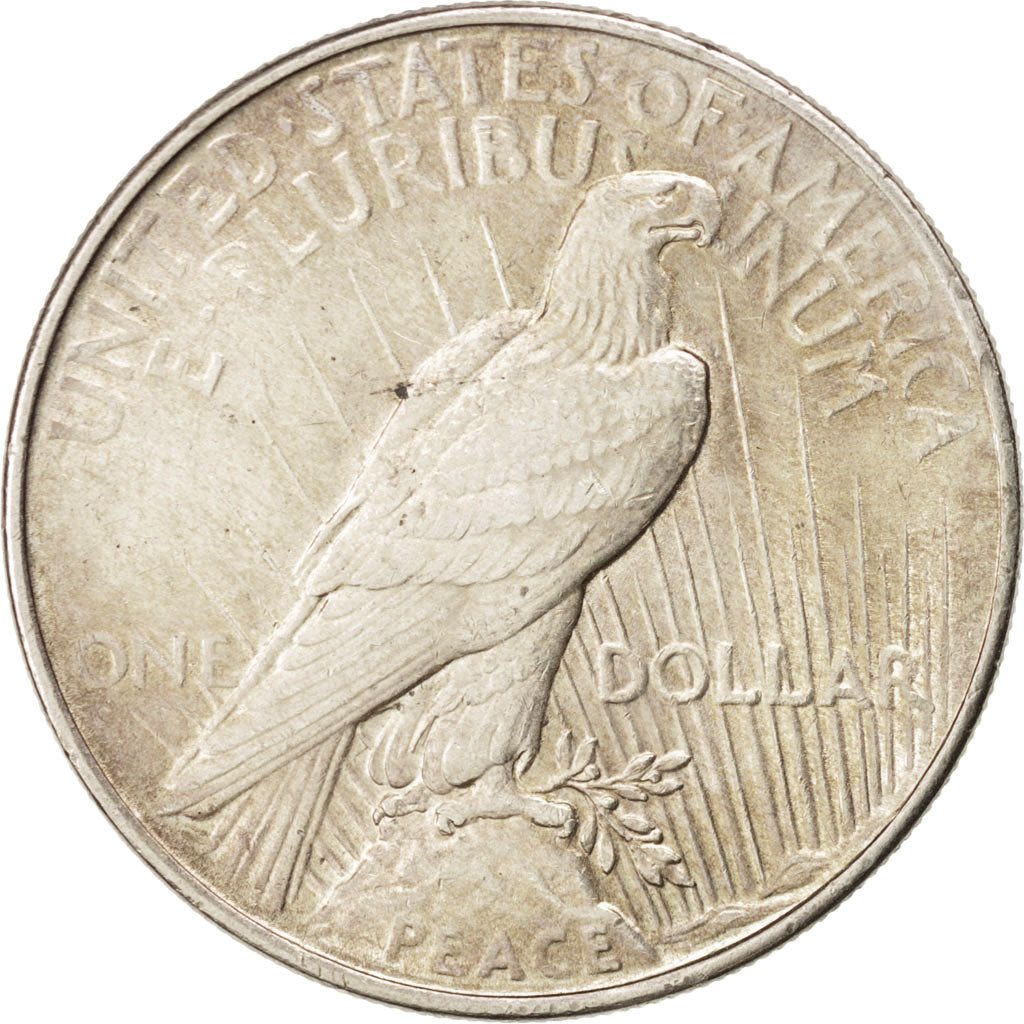 UNITED STATES, Peace Dollar, Dollar, 1922, U.S. Mint, KM #150, AU(55-58),...