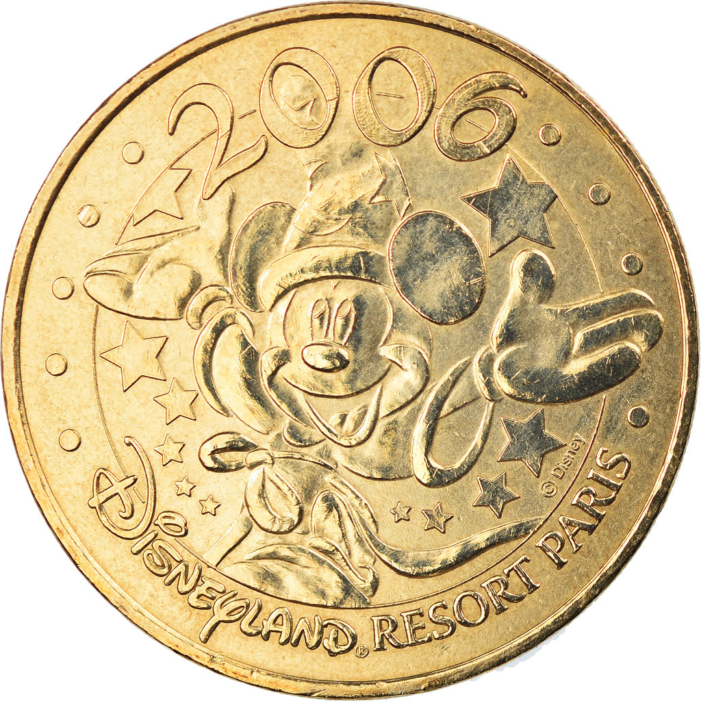 França, Token, Token turístico, Disneyland n° 9 - Mickey 2006, Artes e